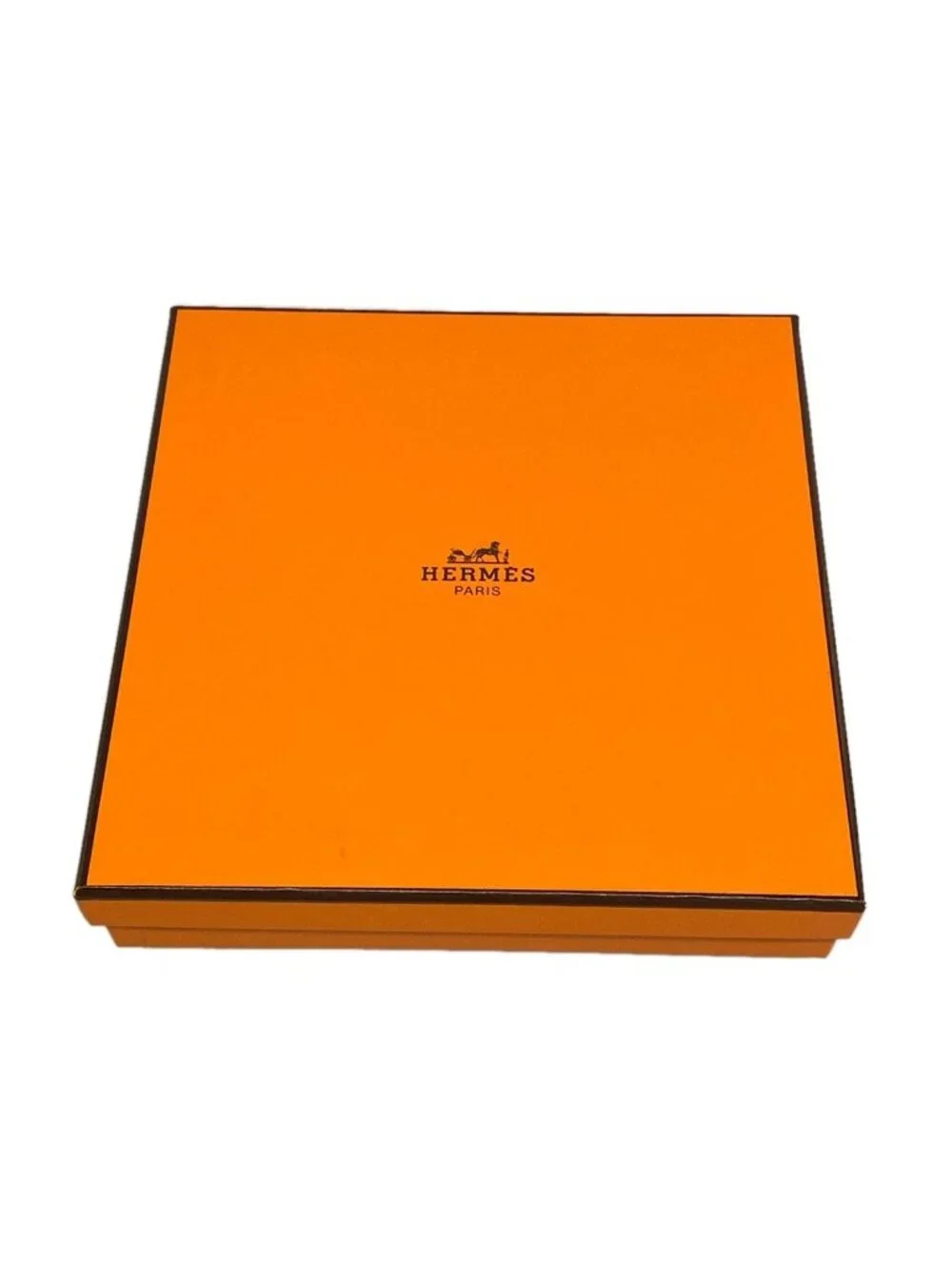 Hermes Belt 75 Orange Dark Brown Gold 75 Double Logo Reversible